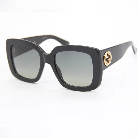 NEW GUCCI GG0141SN 001 WOMEN’S BLACK SUNGLASSES Sunglasses